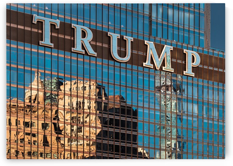 Trump Tower Reflections by Dave Bowman