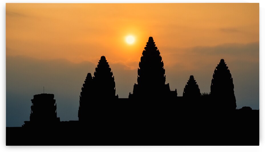 Angkor Wat Dawn by Dave Bowman