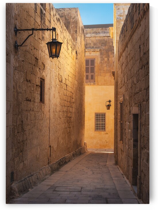 Mdina Alleyway by Dave Bowman