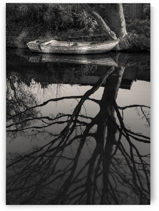 Dory on the Union Canal by Dave Bowman