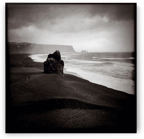 Stormy Day at Dyrholaey by Dave Bowman
