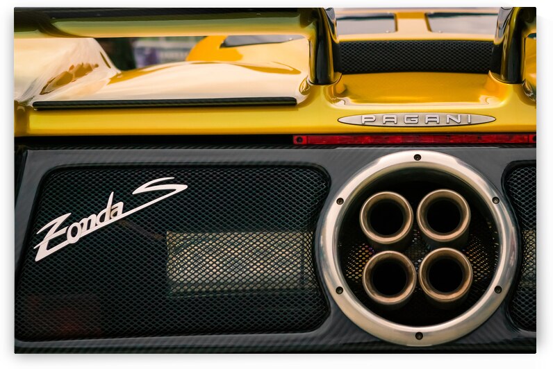 Pagani Zonda S Rear by Dave Bowman