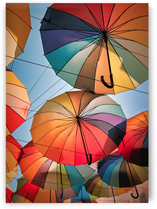 Penang Umbrellas by Dave Bowman