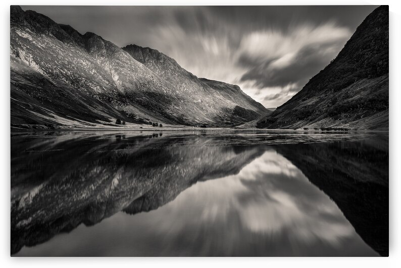 Loch Achtriochtan Reflection by Dave Bowman
