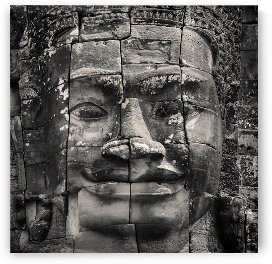Angkor Face by Dave Bowman