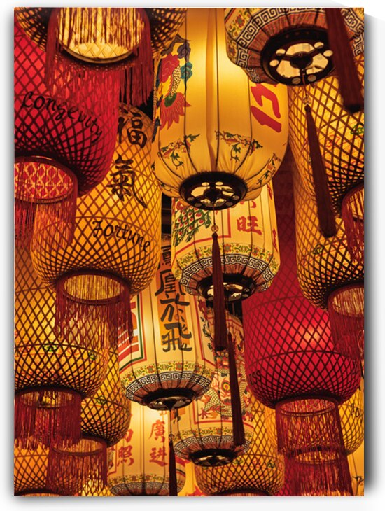 Kwai Chai Hong Lanterns by Dave Bowman