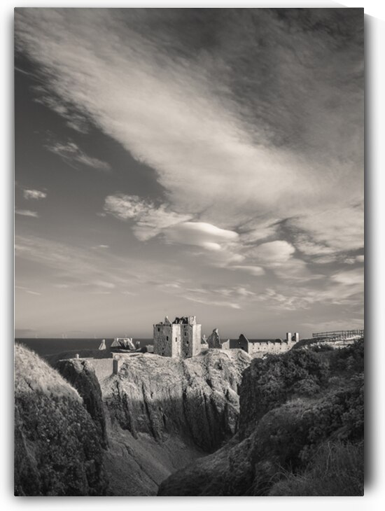 Dunnottar Castle in Infrared by Dave Bowman
