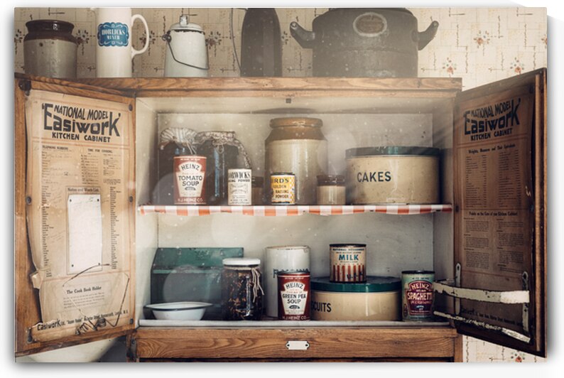 Vintage Kitchen Cupboard by Dave Bowman