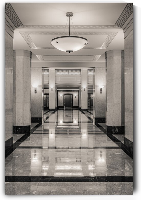 Burnham Center Interior by Dave Bowman