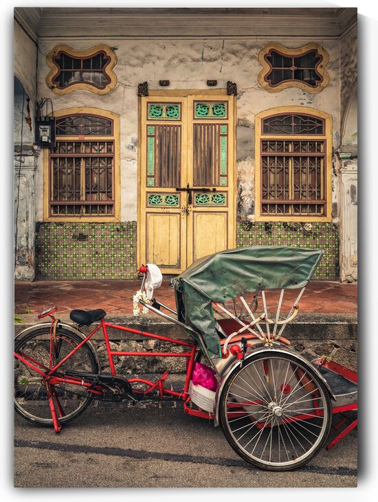 Backstreets of Penang by Dave Bowman