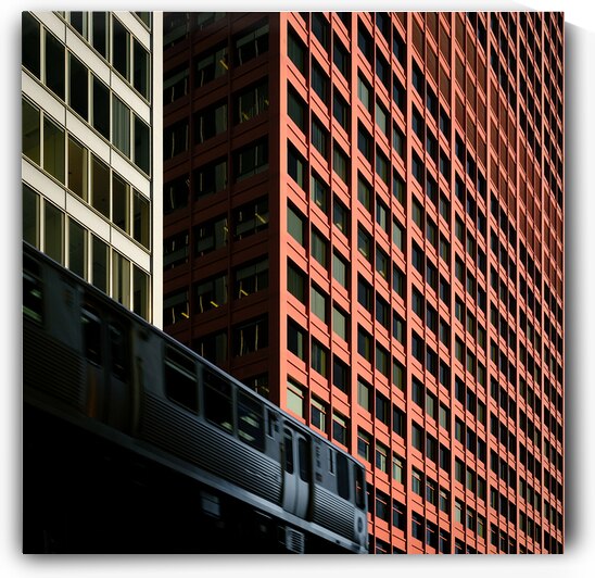 Chicago L by Dave Bowman