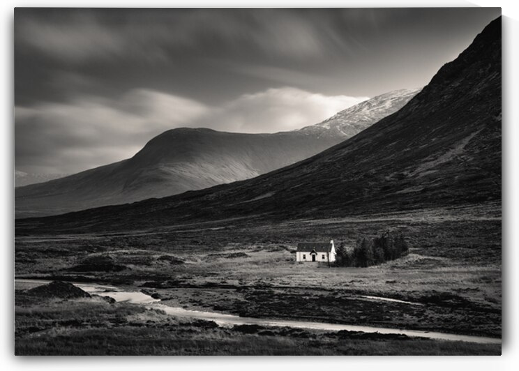 Glencoe Cottage by Dave Bowman