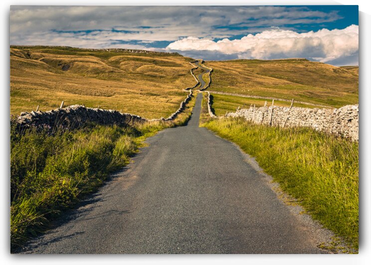 Road Through the Dales by Dave Bowman