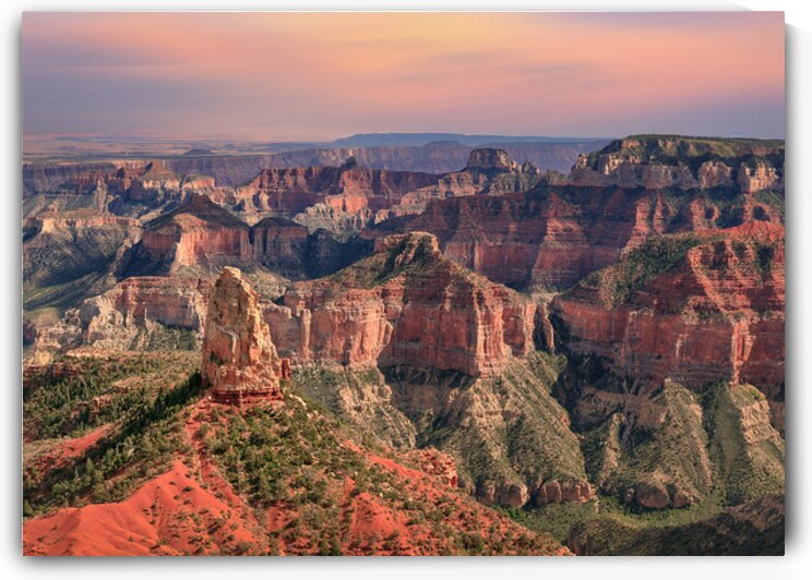 North Rim View by Dave Bowman