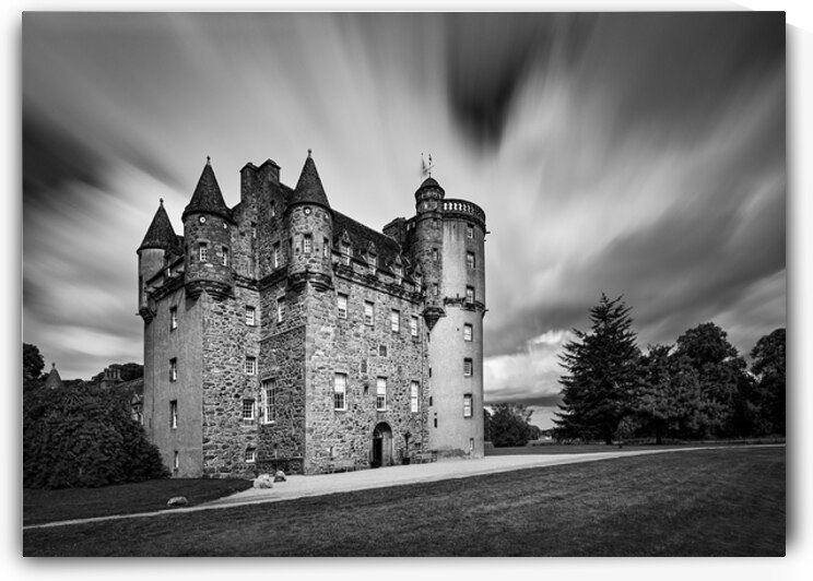 Clouds Over Castle Fraser by Dave Bowman