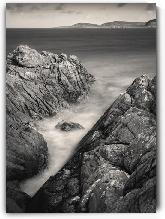 Cove Beach Rocks by Dave Bowman