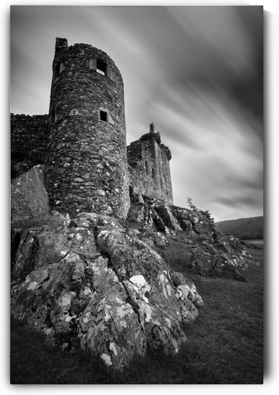 Kilchurn Castle Walls by Dave Bowman
