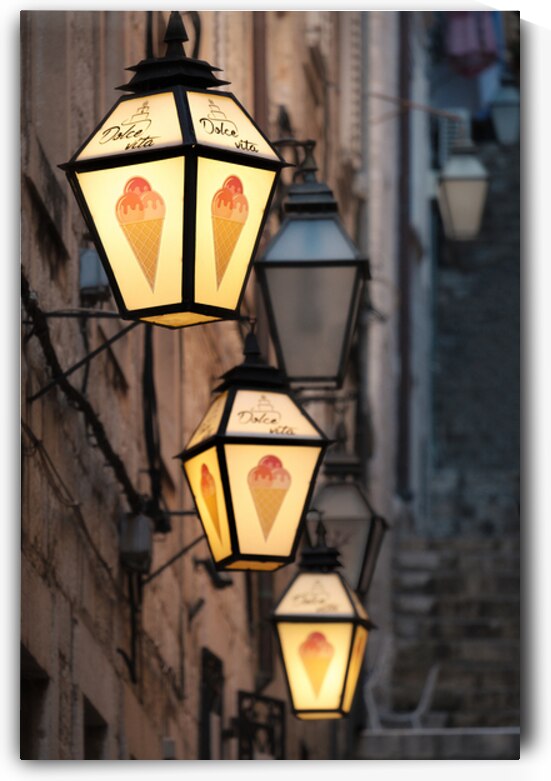 Ice Cream Lamps by Dave Bowman