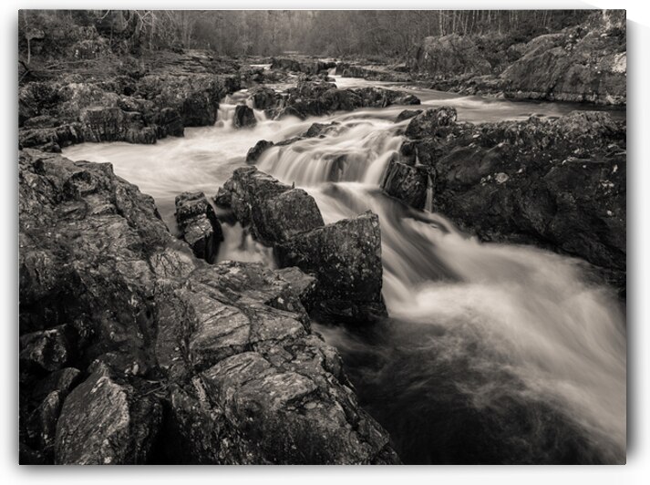 River Tummel Rapids by Dave Bowman