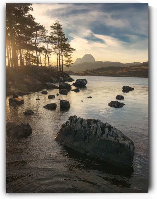 Loch Druim Suardalain Sunrise by Dave Bowman
