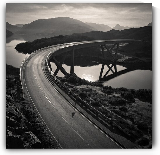 Kylesku Bridge Arc by Dave Bowman