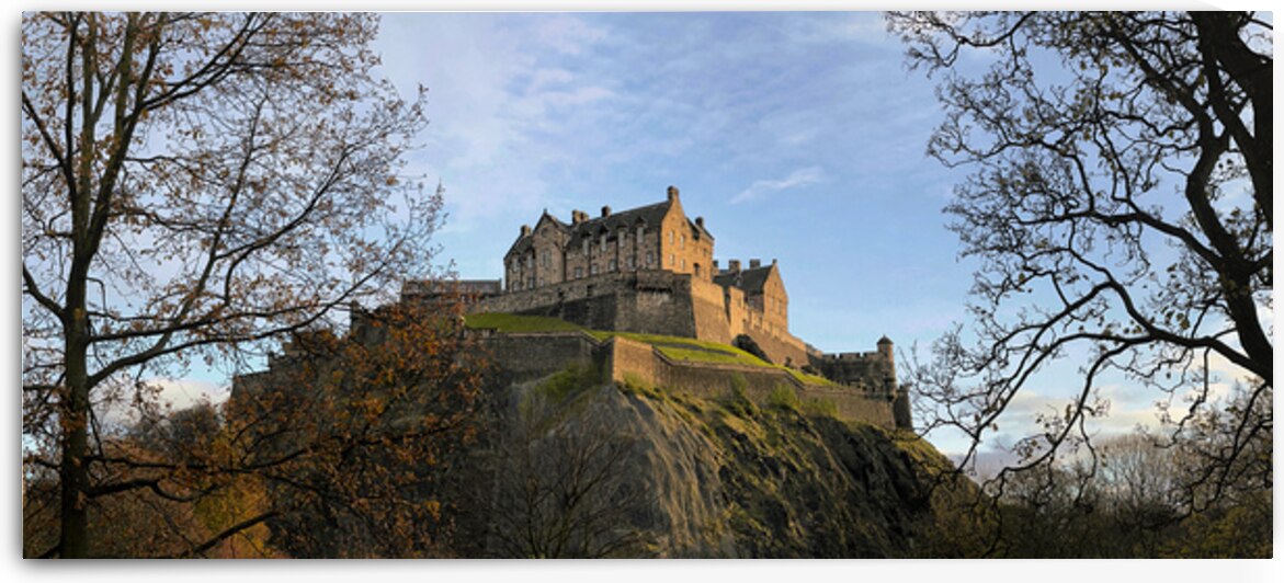 Edinburgh Castle Panorama by Dave Bowman