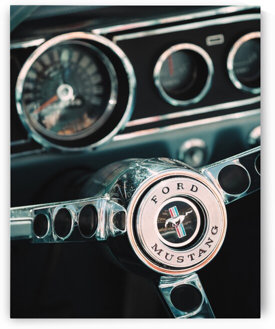 Old Mustang by Dave Bowman