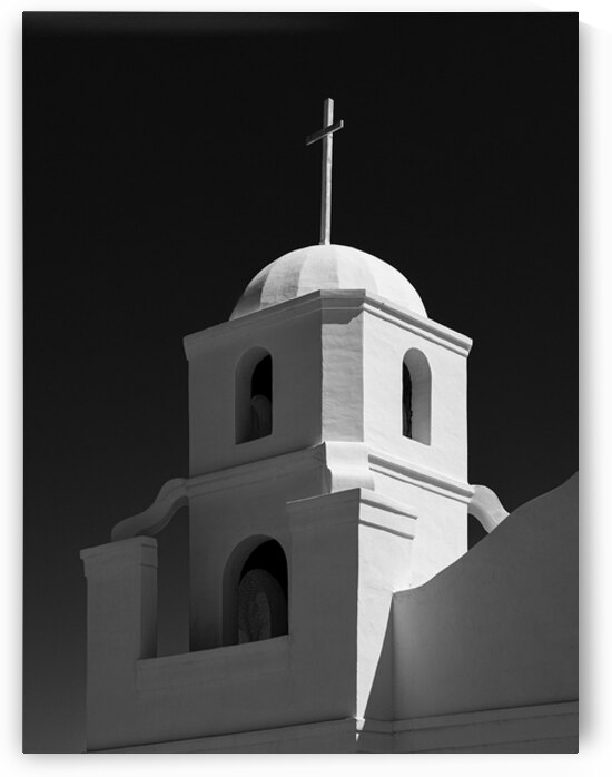 Old Adobe Mission Bell Tower by Dave Bowman