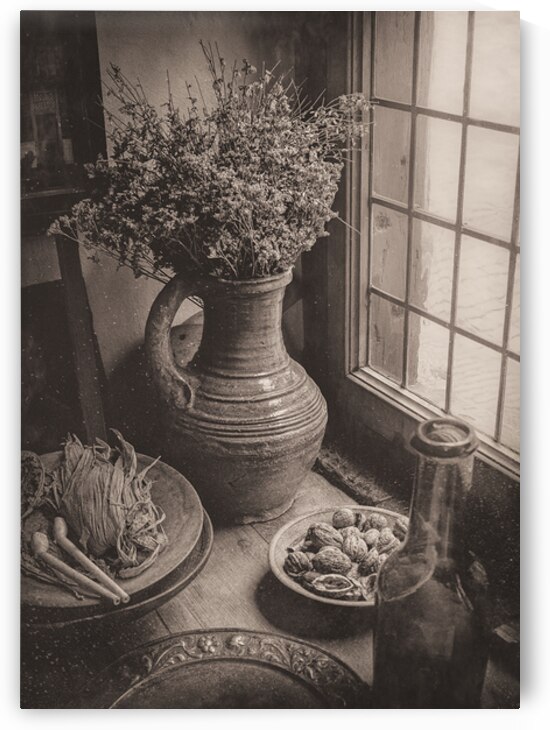 Old Farmhouse Window by Dave Bowman