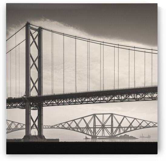 Forth Road and Rail Bridges by Dave Bowman