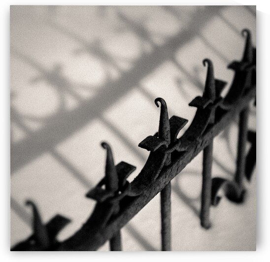Rusty Railings by Dave Bowman