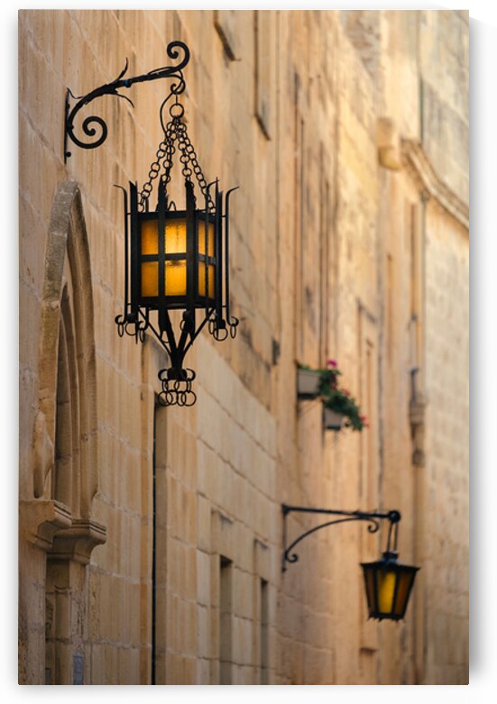 Mdina Street Lamps by Dave Bowman