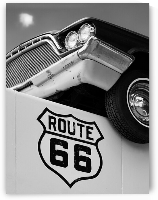 Vintage Route 66 by Dave Bowman