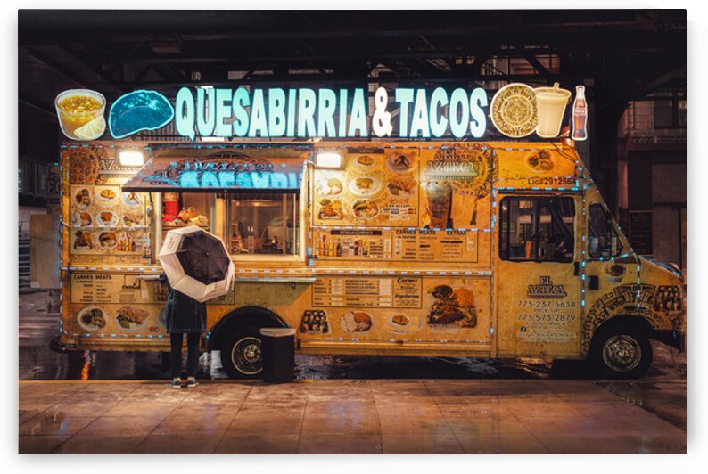 Chicago Taco Van by Dave Bowman