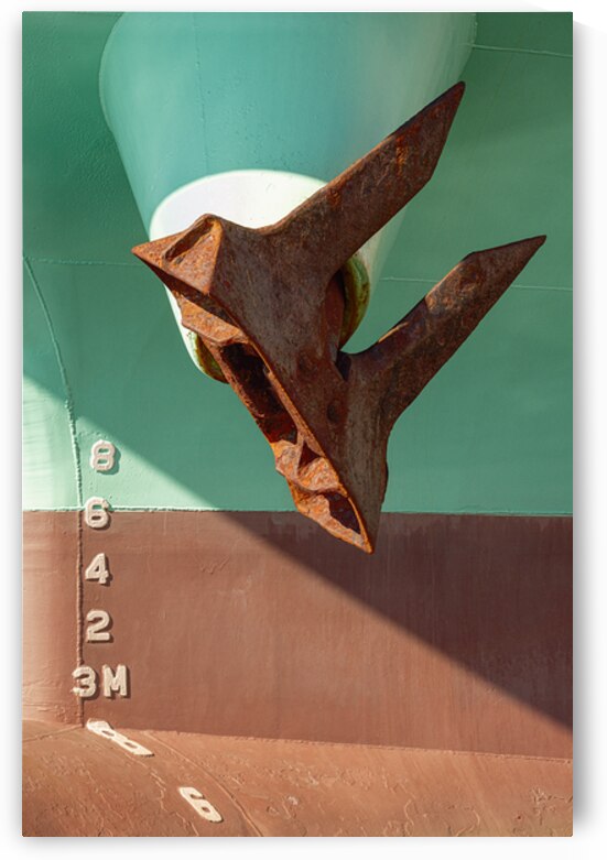 Osaka Harbour Anchor by Dave Bowman