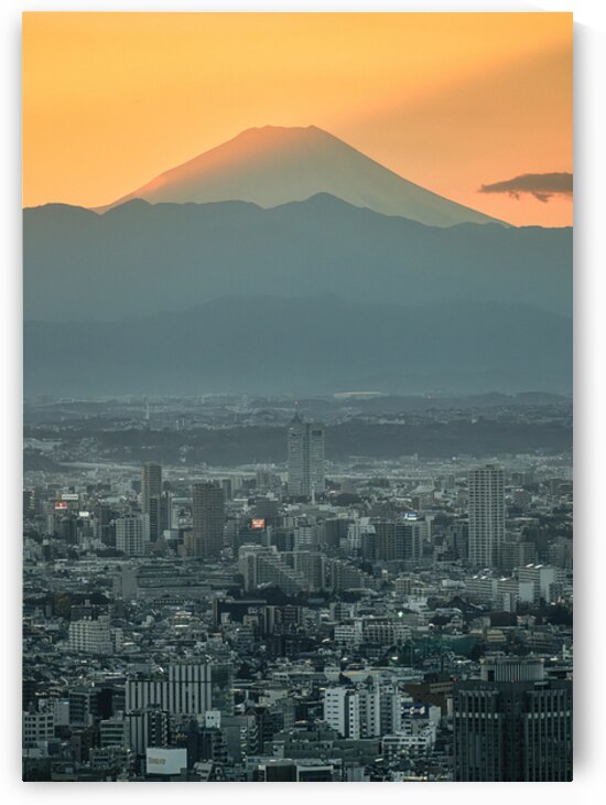 Mount Fuji Sunset by Dave Bowman