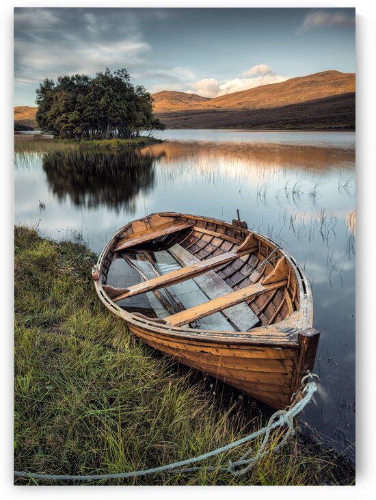 Moored on Loch Awe by Dave Bowman