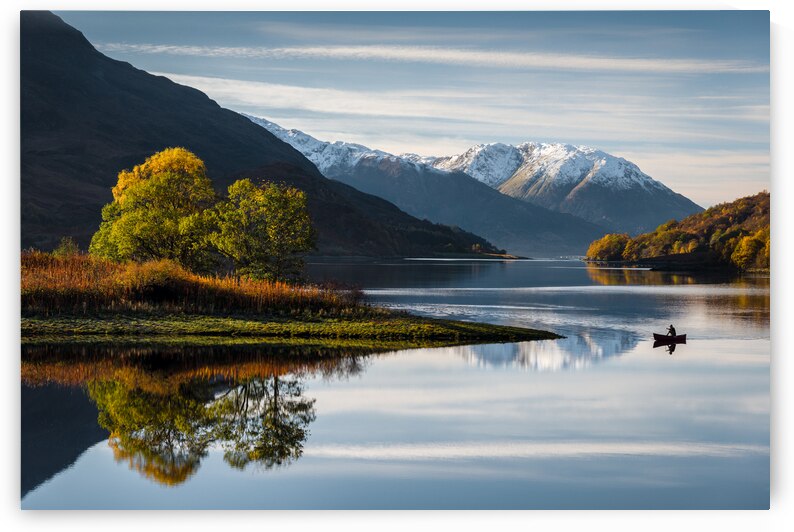 Autumn on Loch Leven by Dave Bowman