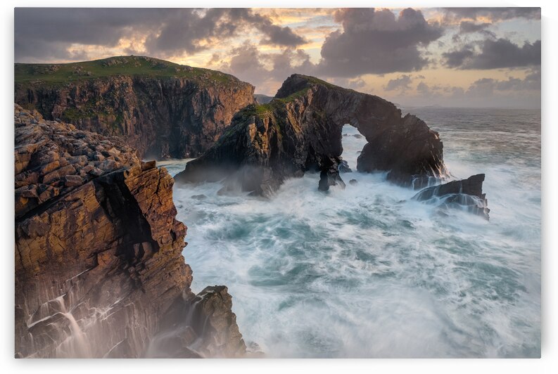 Stac A Phris Sea Arch by Dave Bowman