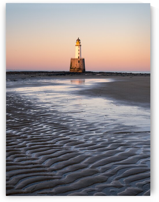 Rattray Head Lighthouse Sunset by Dave Bowman