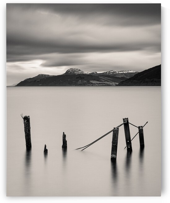 Six Posts in Loch Ness by Dave Bowman