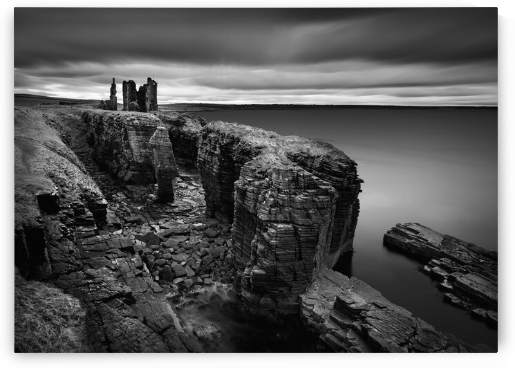 Castle Sinclair Girnigoe by Dave Bowman
