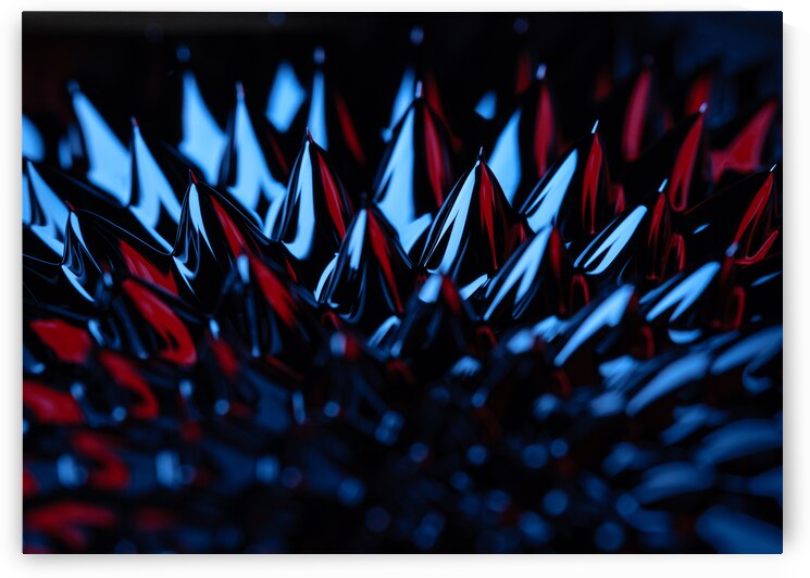 Ferrofluid Spikes by Dave Bowman