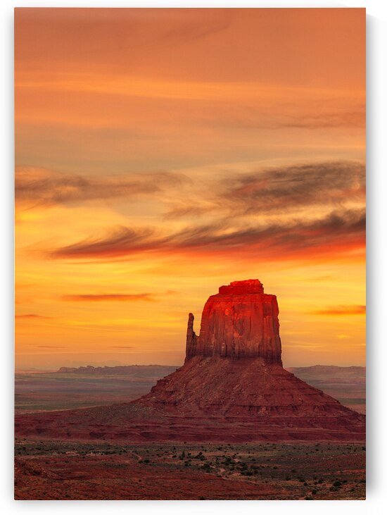 Red Tip Sunset by Dave Bowman
