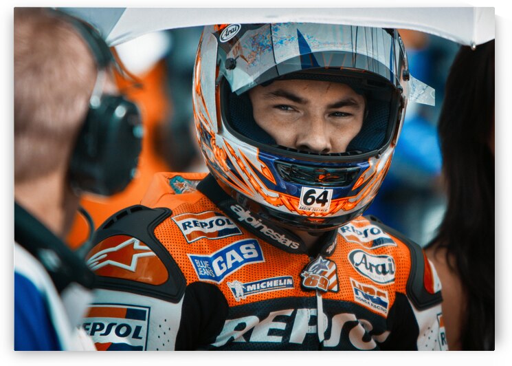 Nicky Hayden at Sepang by Dave Bowman