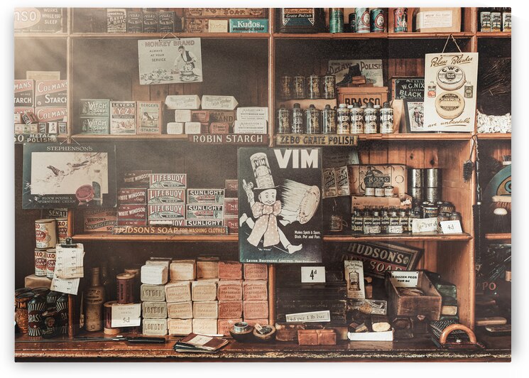 Vintage Soap Store by Dave Bowman