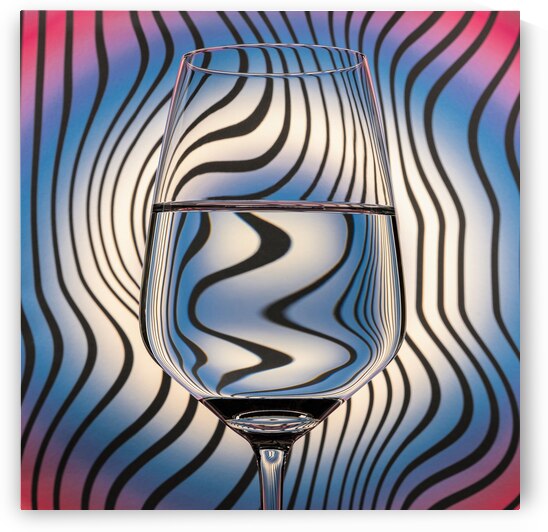 Waves Glass by Dave Bowman