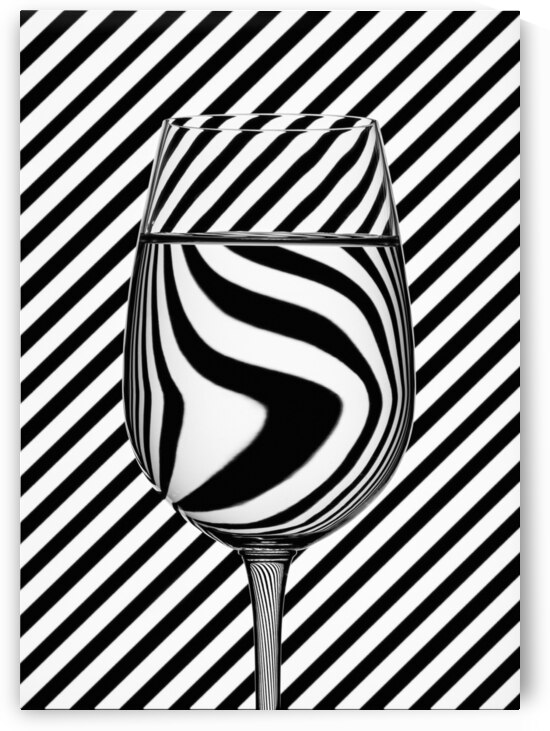 Striped Glass by Dave Bowman