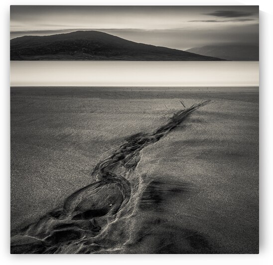 Seilebost Sand Tracks by Dave Bowman