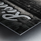 Abandoned Restaurant Metal print